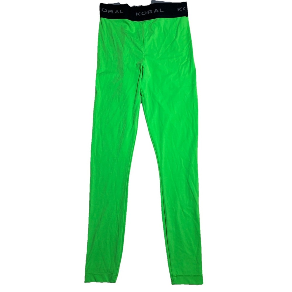Koral Aden Knockout High Rise Leggings Women's S Bermuda Grass Gym Yoga CrossFit